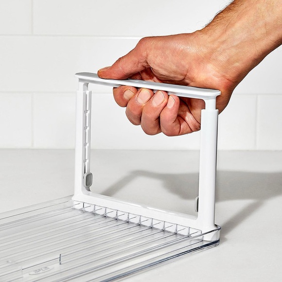 OXO Good Grips Adjustable Refrigerator Shelf Riser - Picture 11 of 15